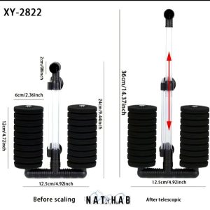 XY-2822 Air Pump Sponge Filter